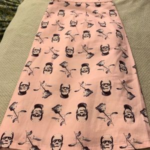 Frankenstein & Roses Pink Miniskirt AUS Size 12